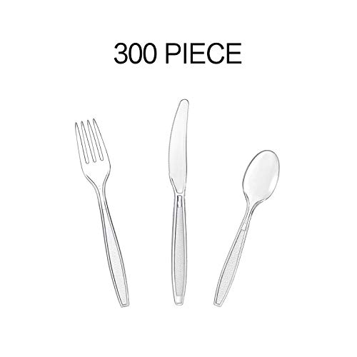 Plastic Cutlery Set for 300 People